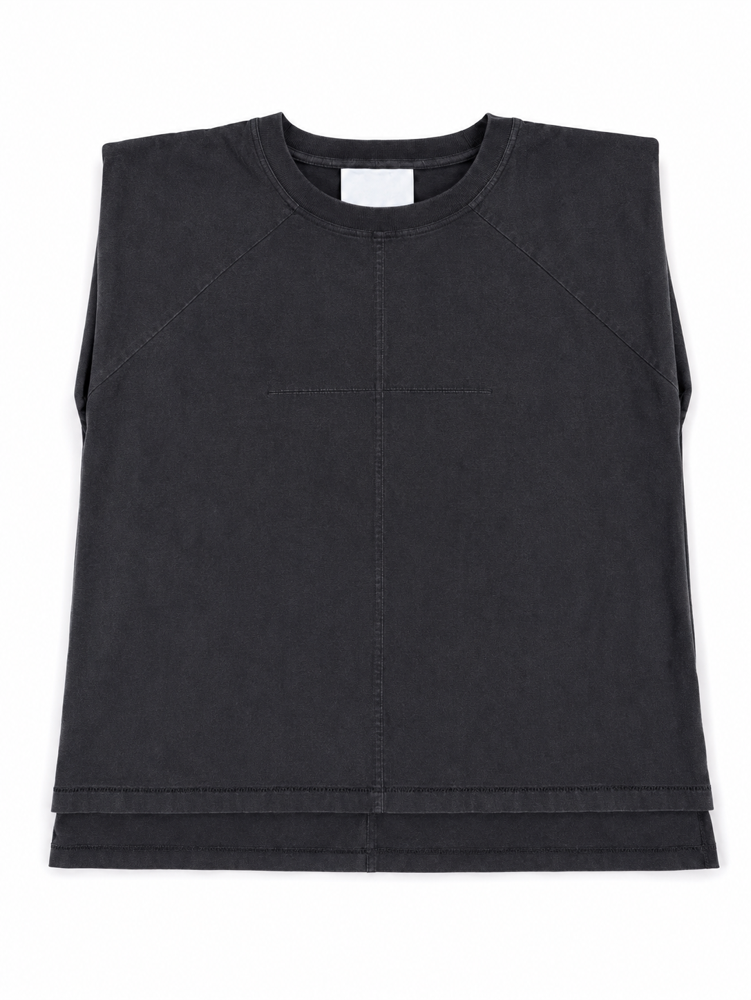 FRANKIE MUSCLE TEE - BLACK
