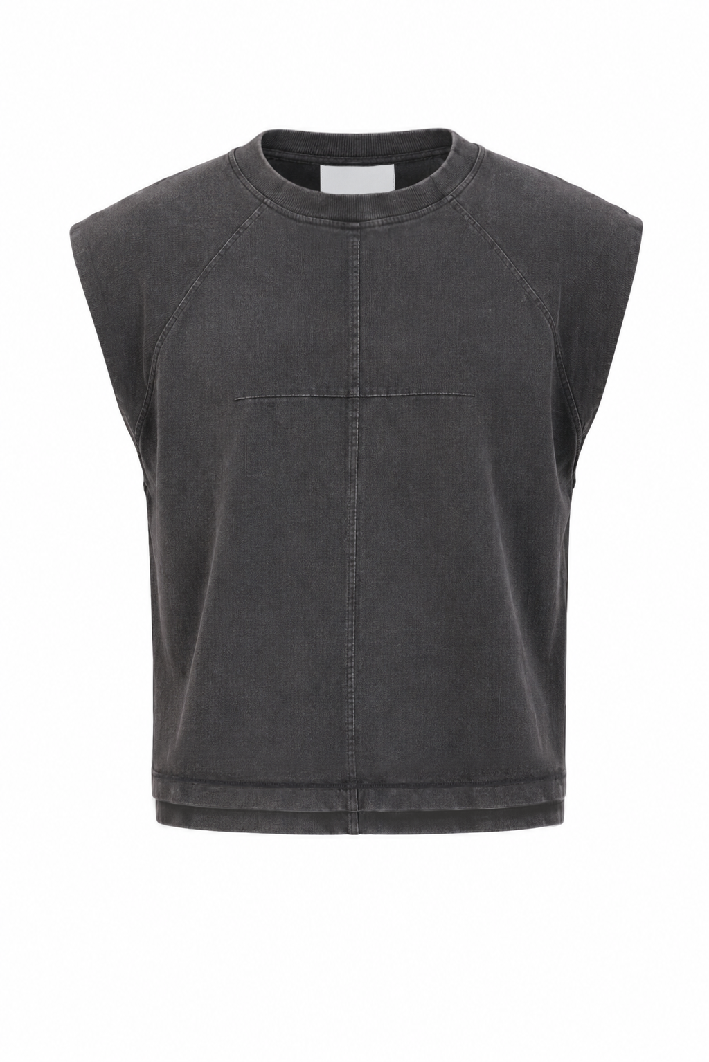 FRANKIE MUSCLE TEE - BLACK