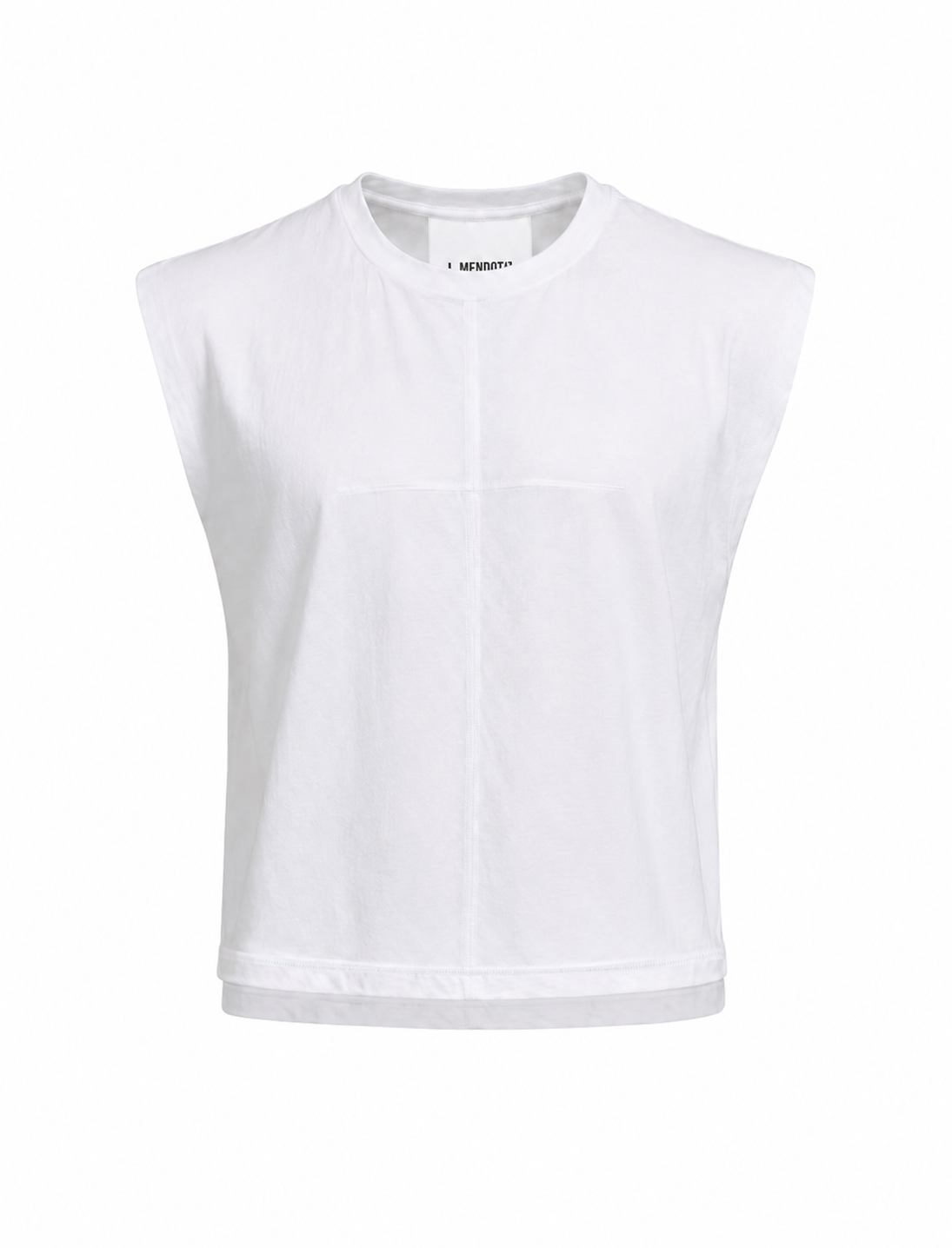 FRANKIE MUSCLE TEE - WHITE